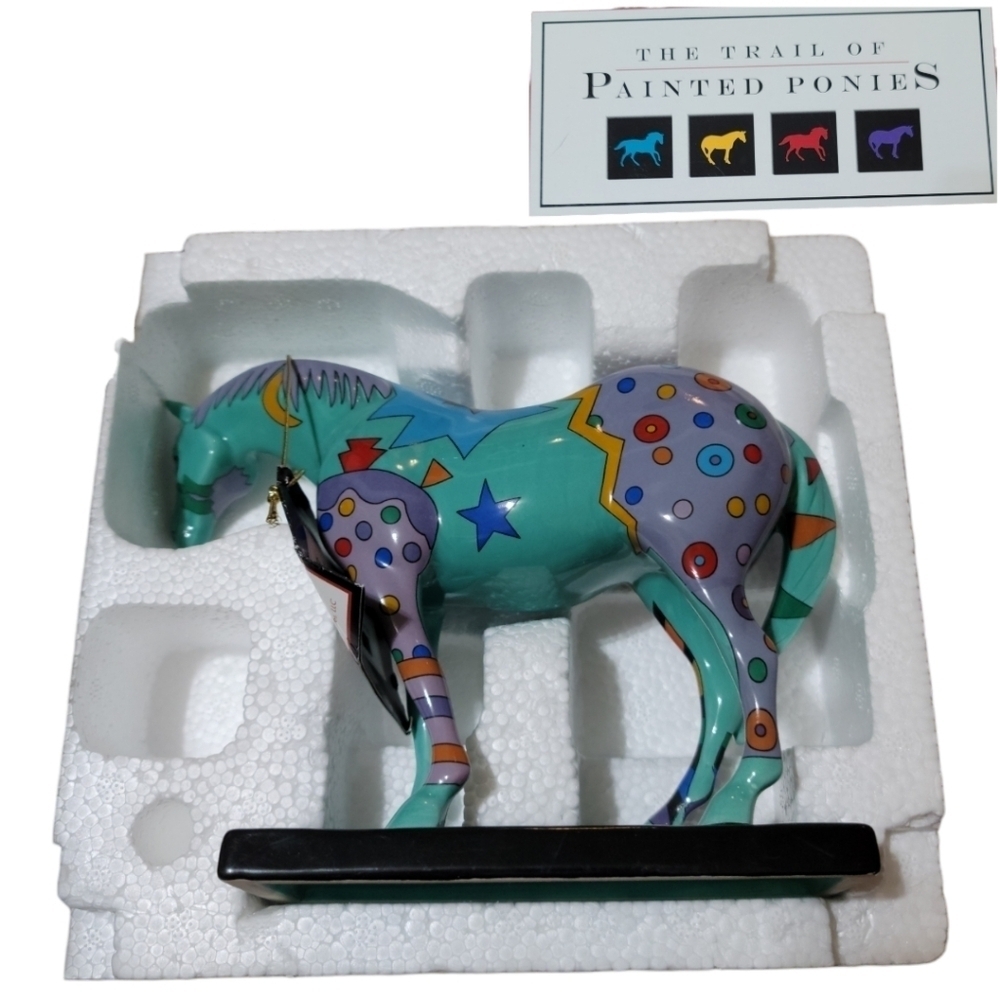 TRAIL of PAINTED PONIES Spirit War Pony # 1462 Ceramic 1st Edition Excellent - Picture 6 of 8